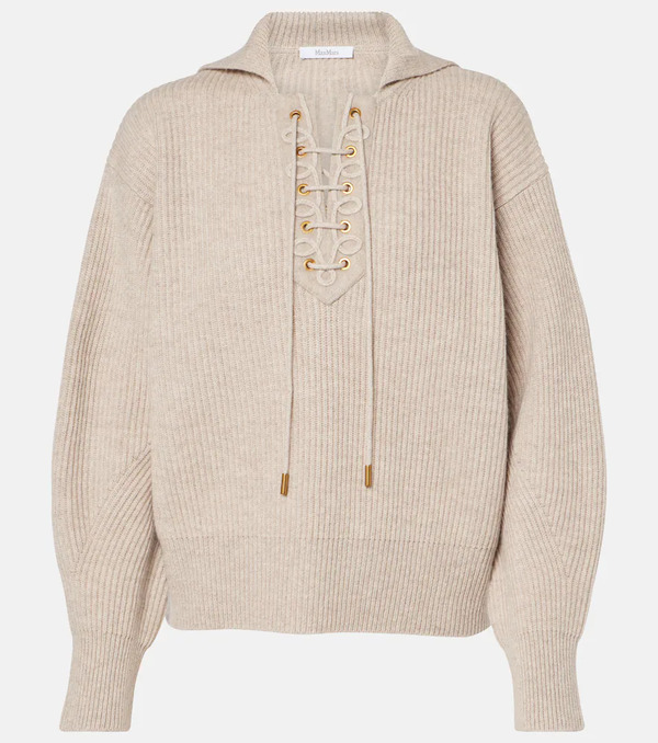  Max Mara Max Mara Eccelso Wool And Cashmere Sweater 