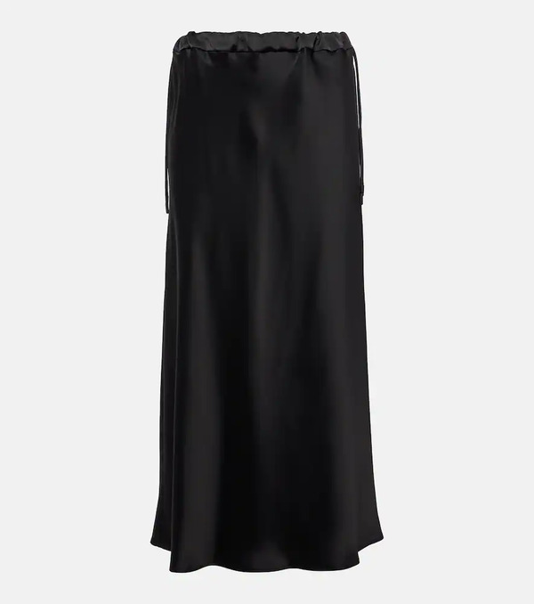  Max Mara Max Mara Editore Satin Midi Skirt 