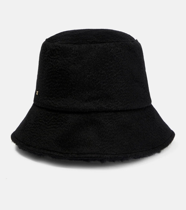  Max Mara Max Mara Fiducia Logo Bucket Hat 