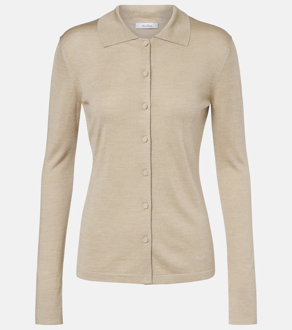  Max Mara Max Mara Flash Silk And Cashmere Shirt 