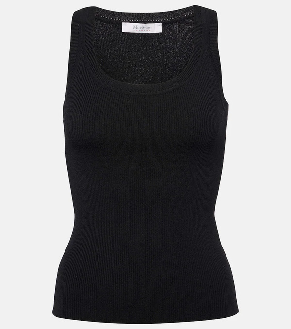  Max Mara Max Mara Leisure Siro Ribbed-knit Tank Top 