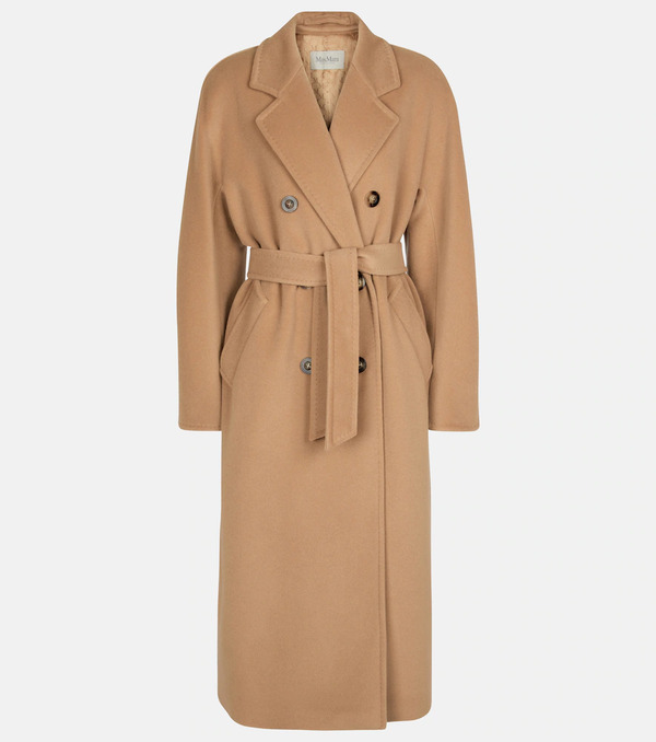  Max Mara Max Mara Madame Wool And Cashmere Coat 