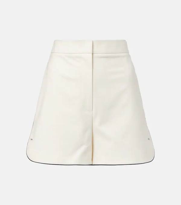  Max Mara Max Mara Orbit Cotton-blend Canvas Shorts 