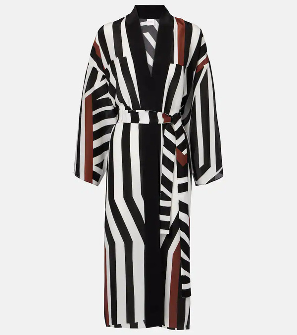  Max Mara Max Mara Ovatte Striped Beach Cover-up 
