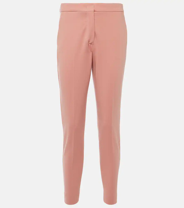  Max Mara Max Mara Pegno Cropped Jersey Slim Pants 