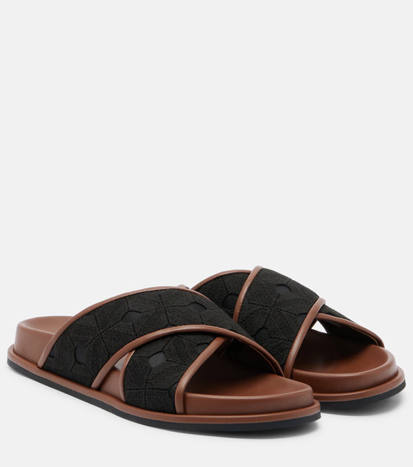 Max Mara Max Mara Peonie Embroidered Slides 