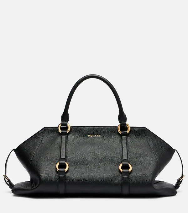  Mcqueen Mcqueen Farringdon Leather Tote Bag 