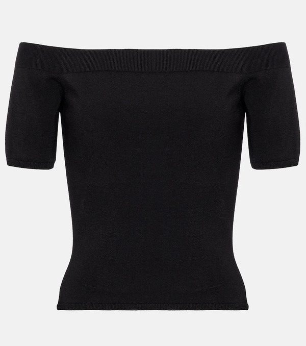  Mcqueen Mcqueen Off-shoulder Top 