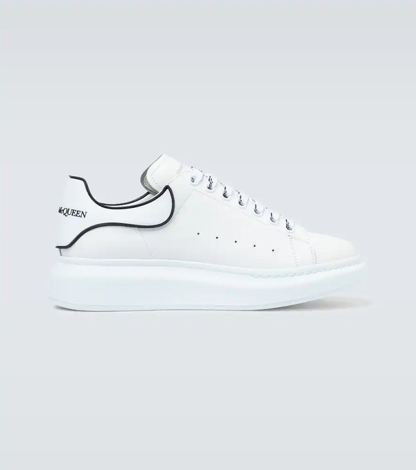  Mcqueen Mcqueen Oversized Leather Sneakers 