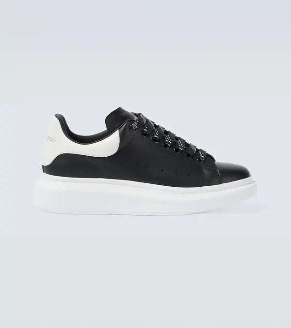  Mcqueen Mcqueen Oversized Leather Sneakers 
