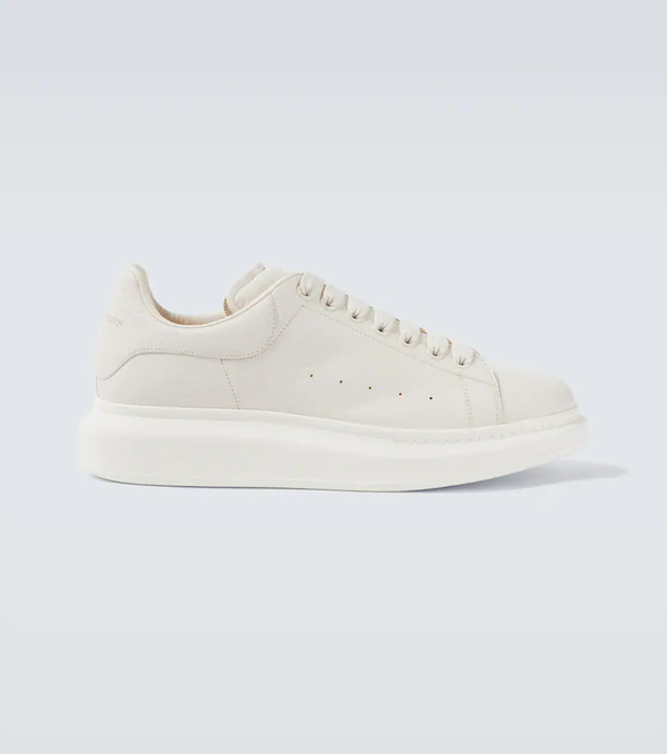 Mcqueen Mcqueen Oversized Leather Sneakers 
