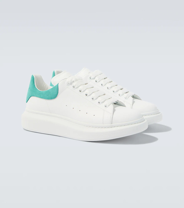 Mcqueen Mcqueen Oversized Leather Sneakers 