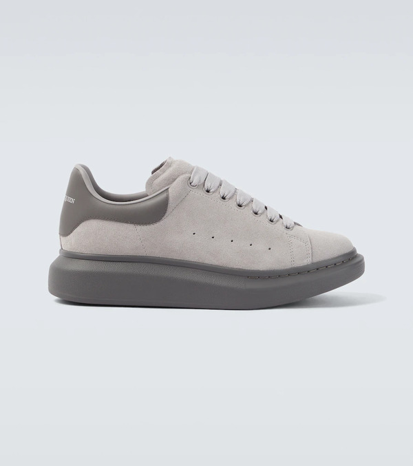  Mcqueen Mcqueen Oversized Suede Sneakers 