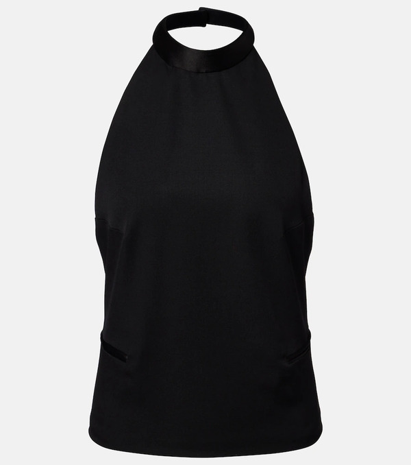  Mcqueen Mcqueen Satin Top 
