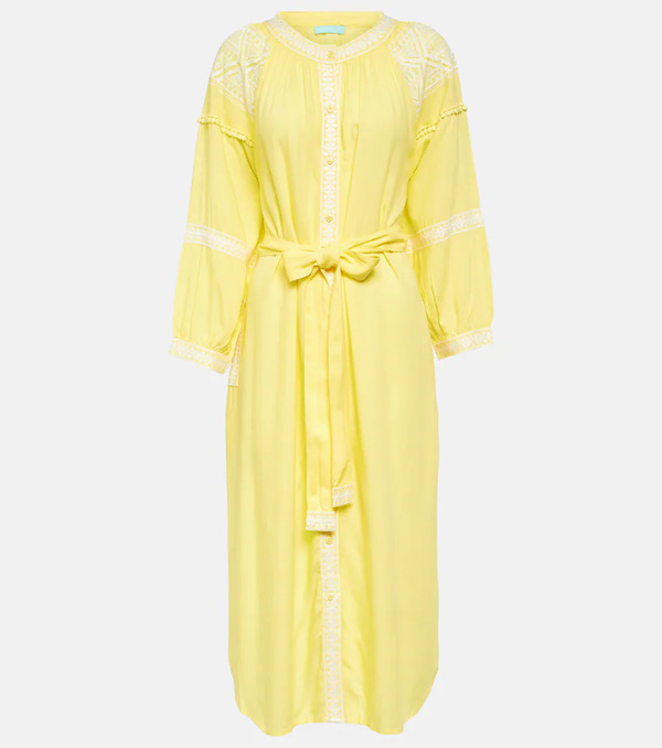  Melissa Odabash Melissa Odabash Ally Embroidered Midi Dress 