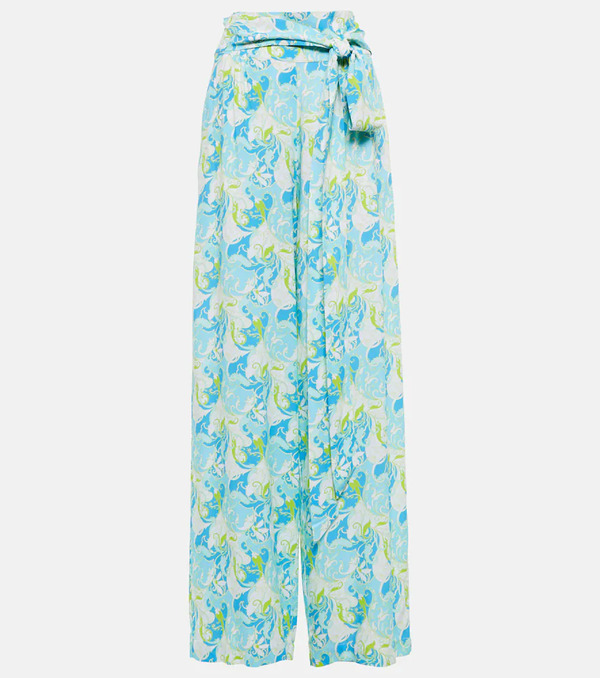 Melissa Odabash Melissa Odabash Natasha Printed Wide-leg Pants 