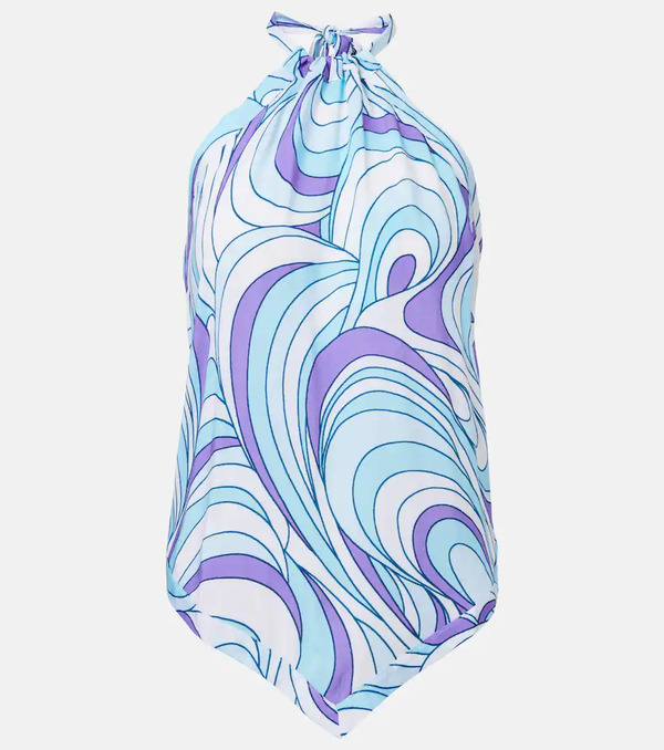  Melissa Odabash Melissa Odabash Raya Printed Halterneck Top 