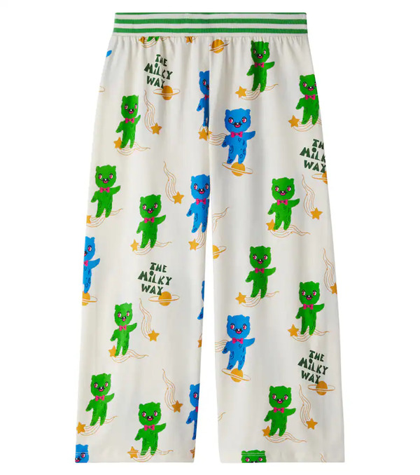  Mini Rodini Mini Rodini Alien Cotton Jersey Sweatpants 
