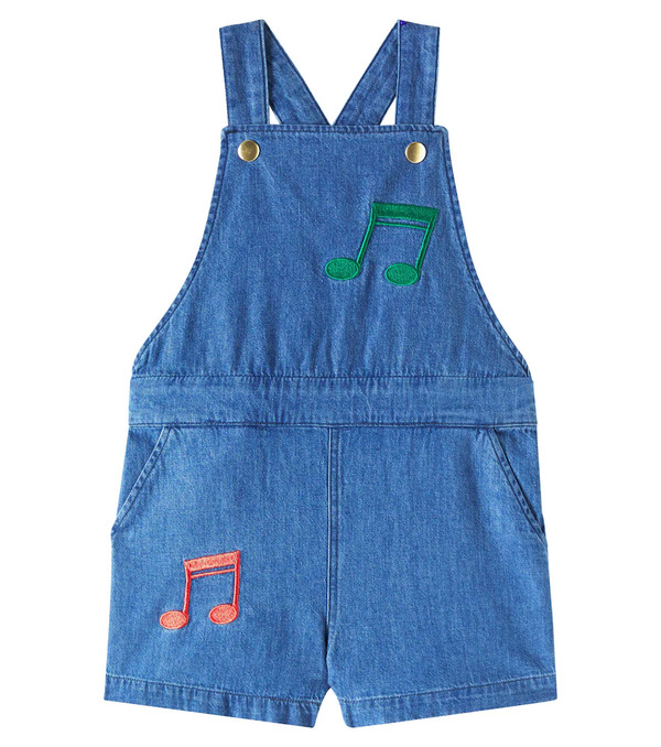  Mini Rodini Mini Rodini Denim Overalls 