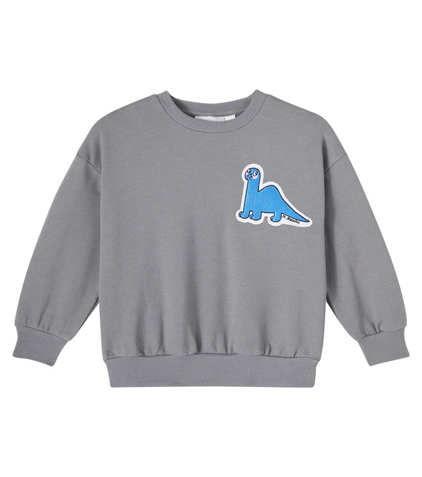  Mini Rodini Mini Rodini Dino Cotton Jersey Sweatshirt 
