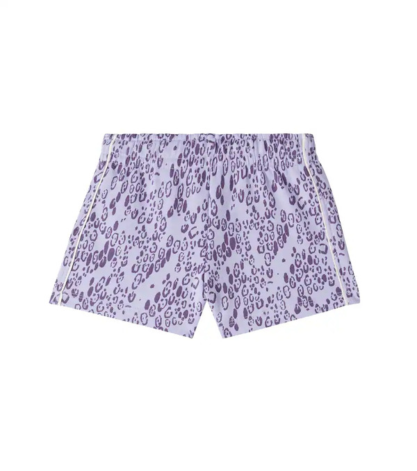  Mini Rodini Mini Rodini Leopard-print Cotton Jersey Shorts 