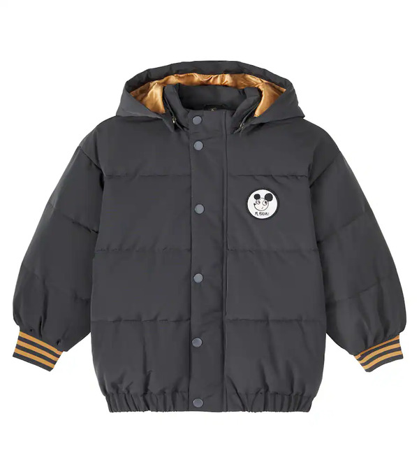  Mini Rodini Mini Rodini Patch-appliquã© Puffer Jacket 
