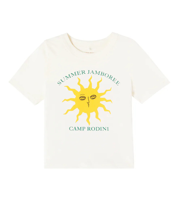  Mini Rodini Mini Rodini Printed Cotton T-shirt 
