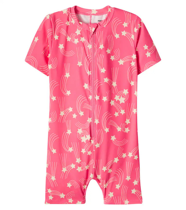  Mini Rodini Mini Rodini Starfall Rashguard Swimsuit 