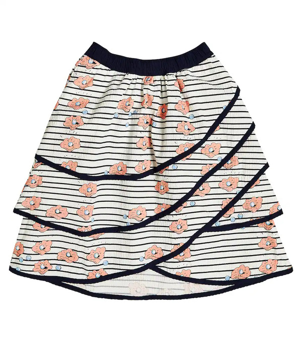  Mini Rodini Mini Rodini Striped Cotton Skirt 