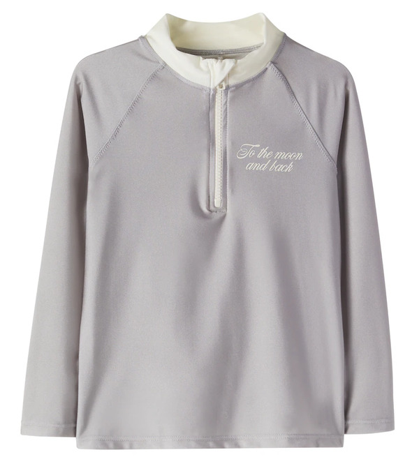  Mini Rodini Mini Rodini To The Moon Rashguard Top 