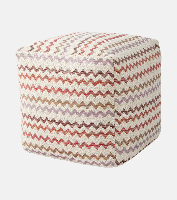  Missoni Missoni Capri Zigzag Bouclã© Pouf 