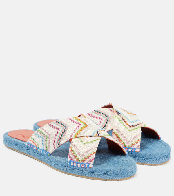  Missoni Missoni Harlow Zig Zag Raschel Sandals 