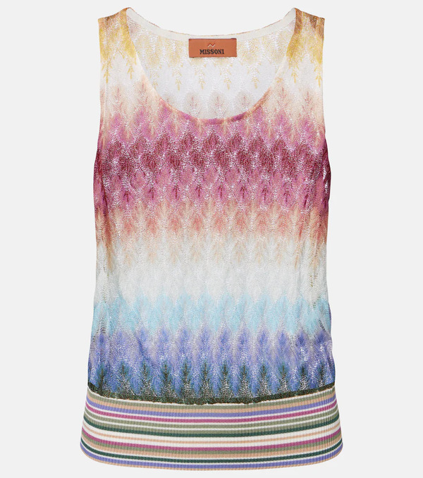  Missoni Missoni Knitted Tank Top 