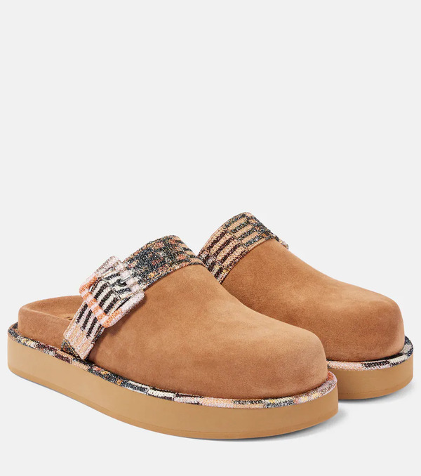  Missoni Missoni Suede Clogs 