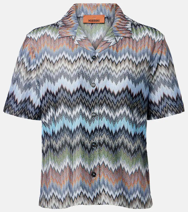  Missoni Missoni Zigzag Intarsia Shirt 