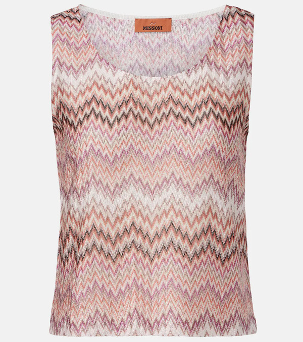  Missoni Missoni Zigzag Knitted Top 