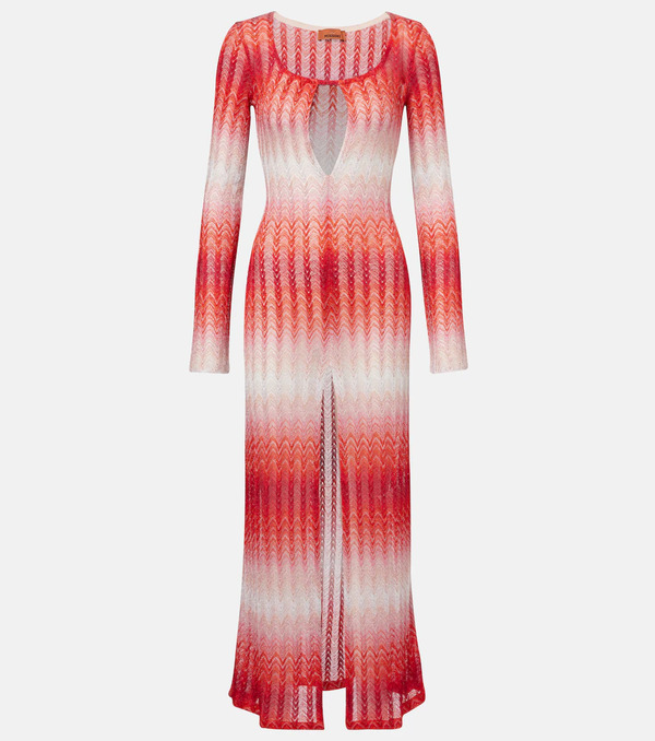  Missoni Missoni Zigzag Lamã© Beach Cover-up 