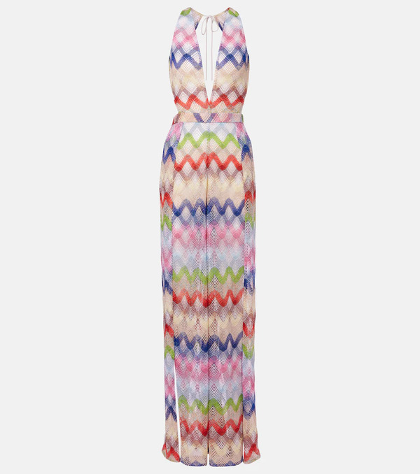  Missoni Missoni Zigzag Lamã© Jumpsuit 