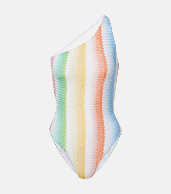  Missoni Missoni Zigzag Lamã© Swimsuit 