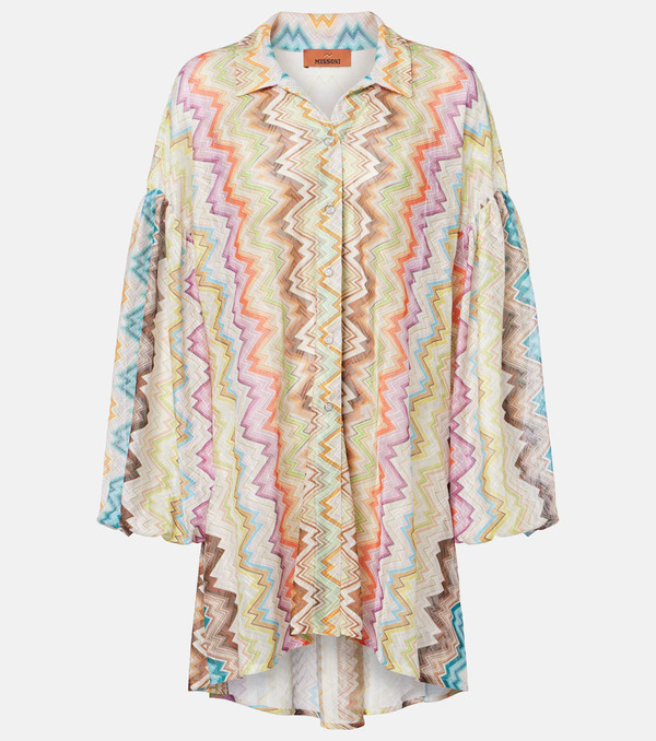  Missoni Missoni Zigzag Oversized Shirt 