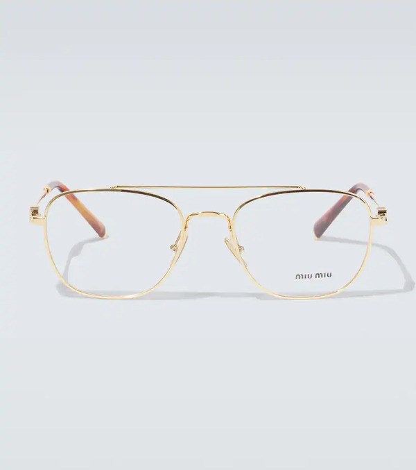  Miu Miu Miu Miu Aviator Glasses 