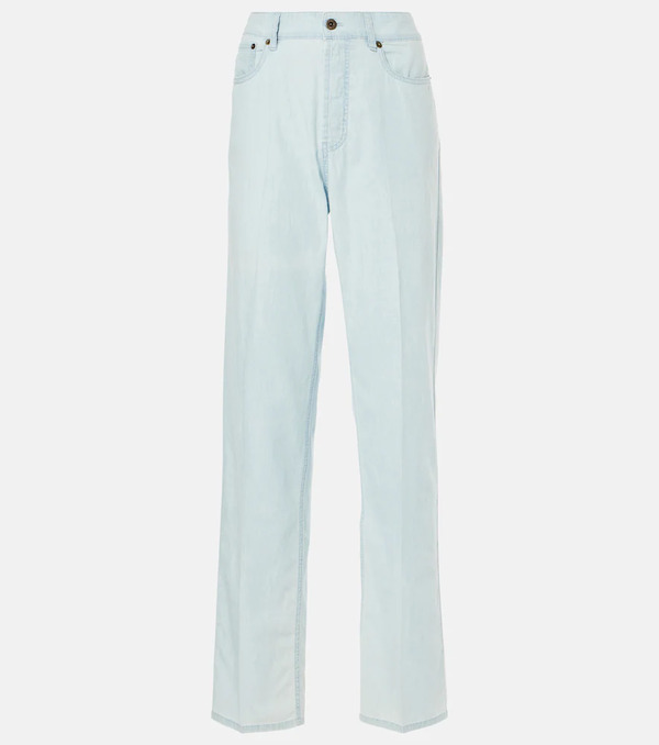  Miu Miu Miu Miu Low-rise Straight Jeans 