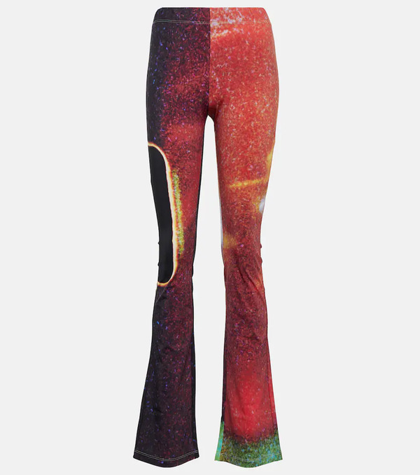  Mm6 Maison Margiela Mm6 Maison Margiela Printed Leggings 