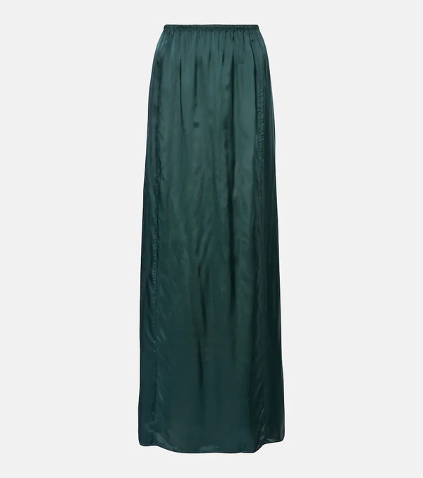  Mm6 Maison Margiela Mm6 Maison Margiela Satin Maxi Skirt 