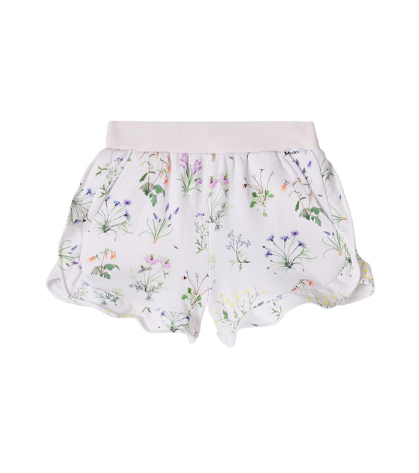  Molo Molo Acacia Floral Cotton-blend Shorts 