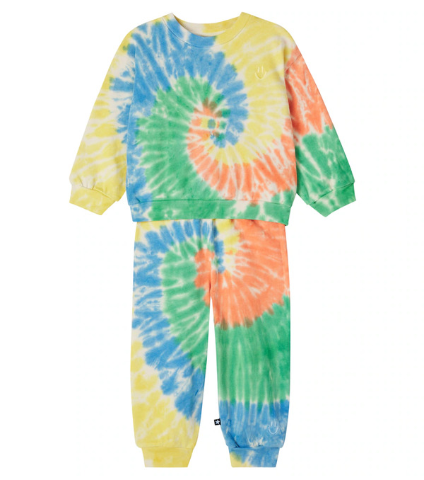  Molo Molo Baby Dear And Simeon Sweatshirt And Sweatpants Set 