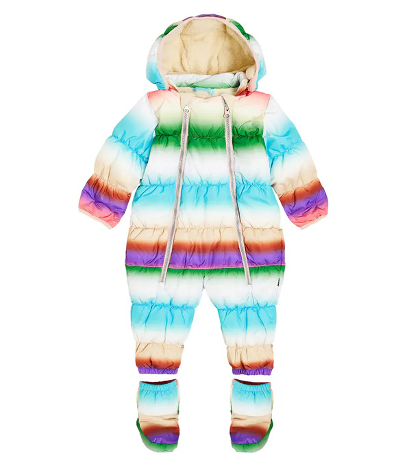  Molo Molo Baby Hebe Striped Snowsuit 