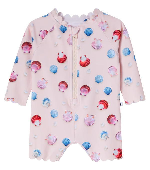 Molo Molo Baby Nigella Printed Rashguard Swimsuit 