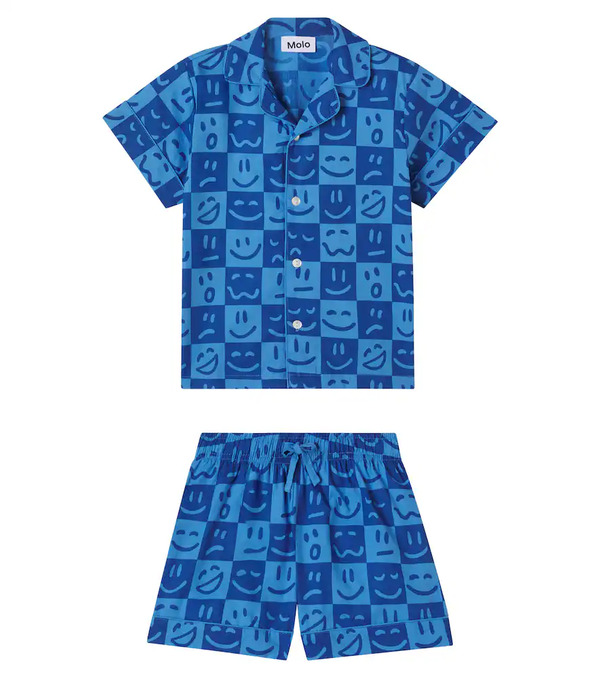  Molo Molo Printed Cotton Pajamas 