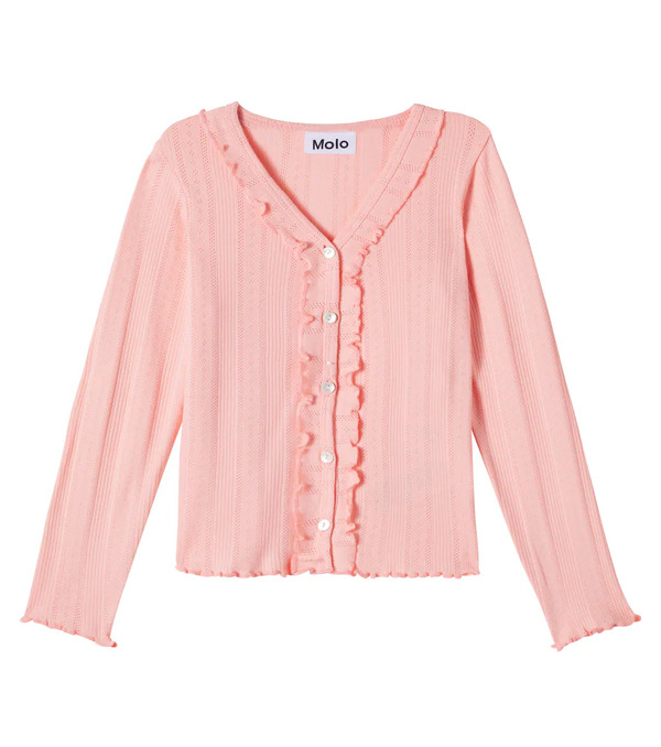 Molo Molo Ramsi Pointelle Cotton Blouse 